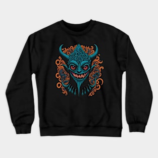 A sinister smile Crewneck Sweatshirt